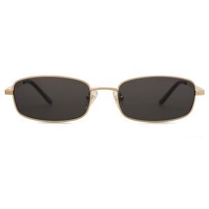 Small Y2k Narrow Rectangle Sunglasses Womens Mens Retro 80s 90s Skinny